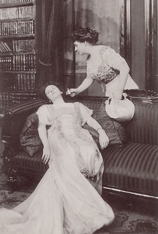 victorian fainting fit