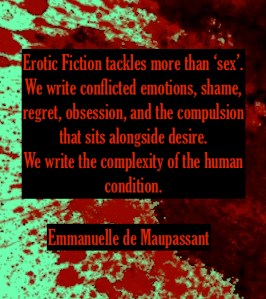Emmanuelle de Maupassant erotic fiction quote