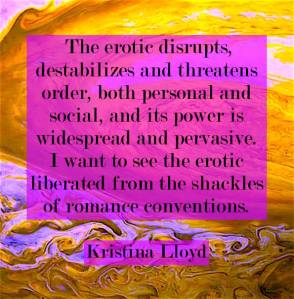 Kristina Lloyd author quote erotic fiction 21st century literature Emmanuelle de Maupassant