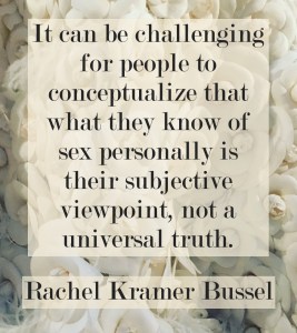 Rachel Kramer Bussel interview erotic fiction writing
